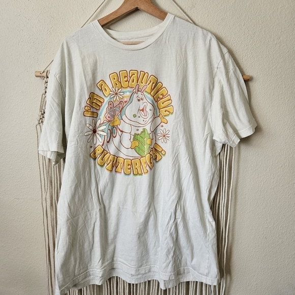 Disney Parks A Bug’s Life Heimlich “I’m a Beautiful Butterfly” T-shirt Adult XXL - Picture 1 of 4